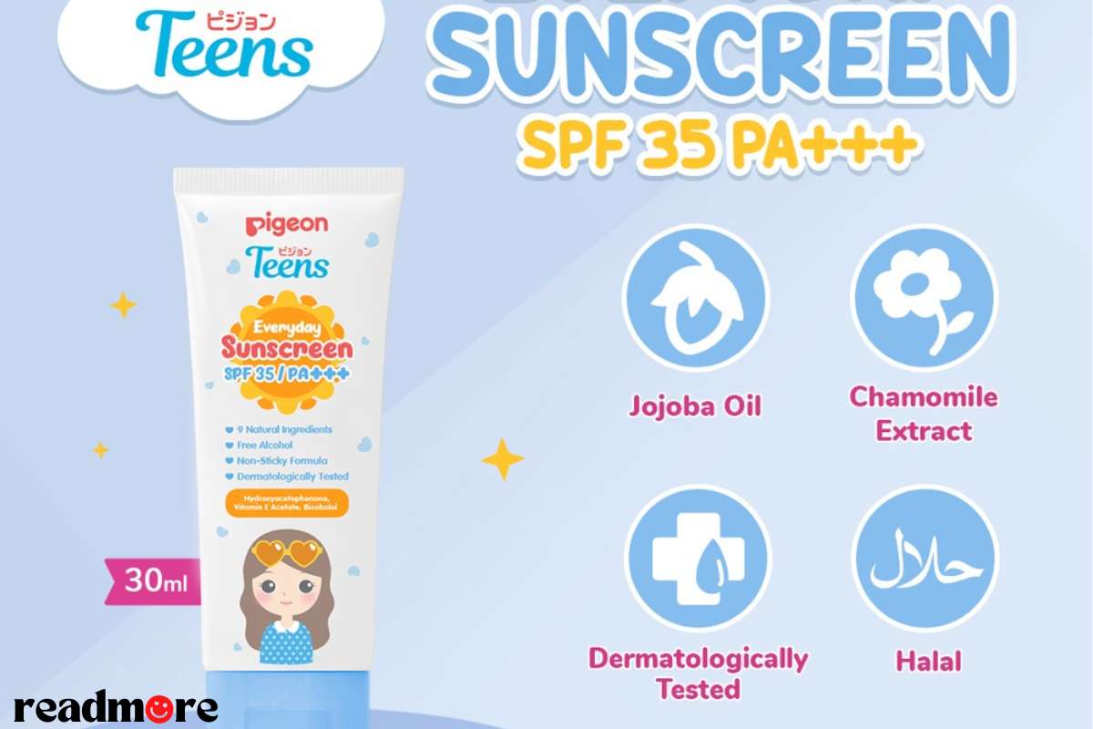 Sunscreen Pigeon Teens Everyday SPF 35