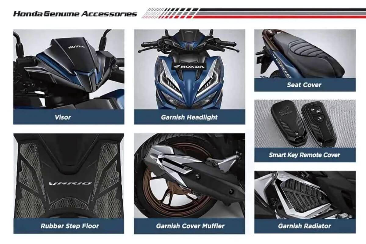 Aksesoris Vario 150: Pilihan Terbaik untuk Mempercantik Motor Anda